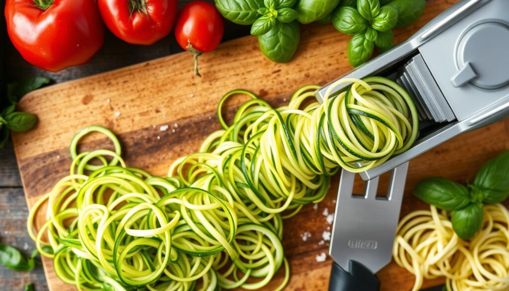 zucchini noodle techniques